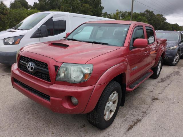 3TMJU4GN2BM112123 - 2011 TOYOTA TACOMA DOUBLE CAB PRERUNNER RED photo 1