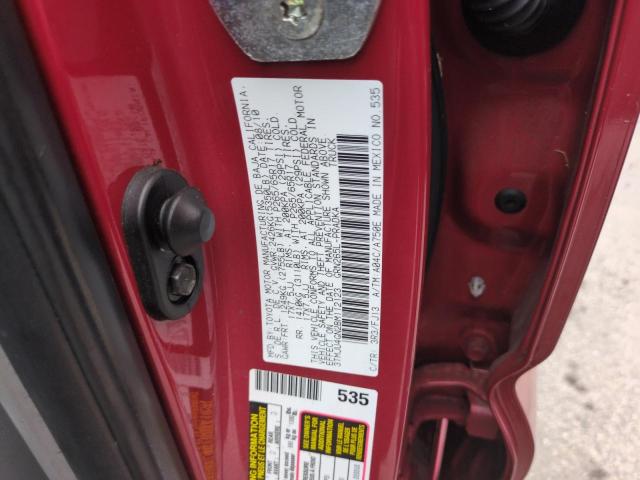 3TMJU4GN2BM112123 - 2011 TOYOTA TACOMA DOUBLE CAB PRERUNNER RED photo 13