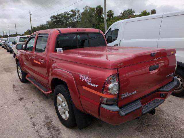 3TMJU4GN2BM112123 - 2011 TOYOTA TACOMA DOUBLE CAB PRERUNNER RED photo 2