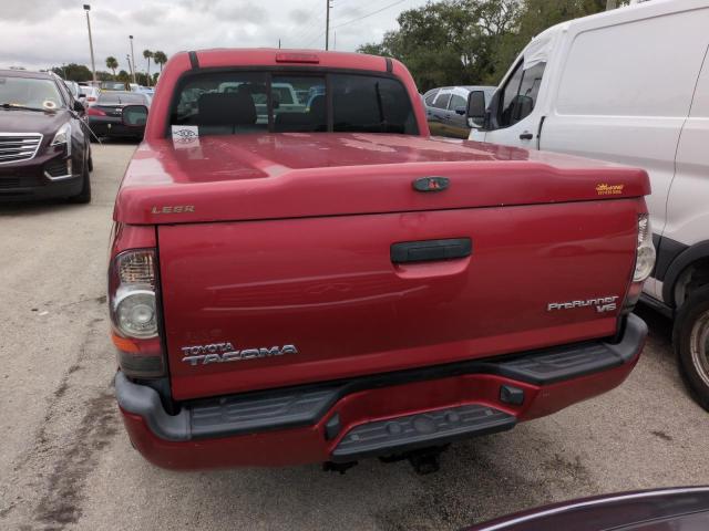 3TMJU4GN2BM112123 - 2011 TOYOTA TACOMA DOUBLE CAB PRERUNNER RED photo 6