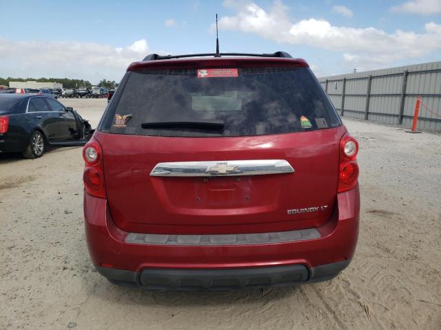 1GNALDEK8DZ100322 - 2013 CHEVROLET EQUINOX LT RED photo 6