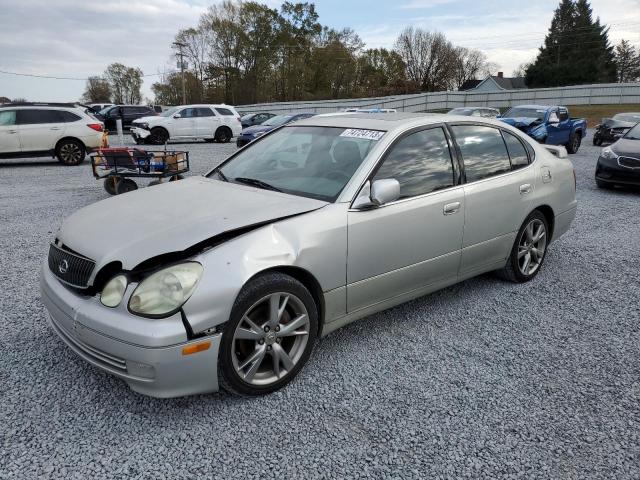 JT8BL69S540015721 - 2004 LEXUS GS 430 GRAY photo 1