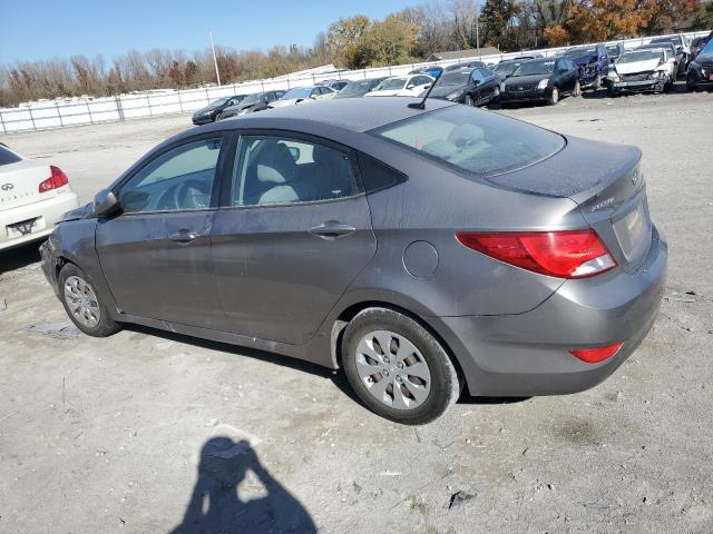 KMHCT4AEXHU373729 - 2017 HYUNDAI ACCENT SE CHARCOAL photo 2