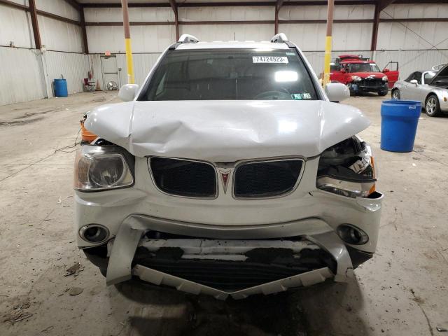 2CKDL33F086042755 - 2008 PONTIAC TORRENT WHITE photo 5