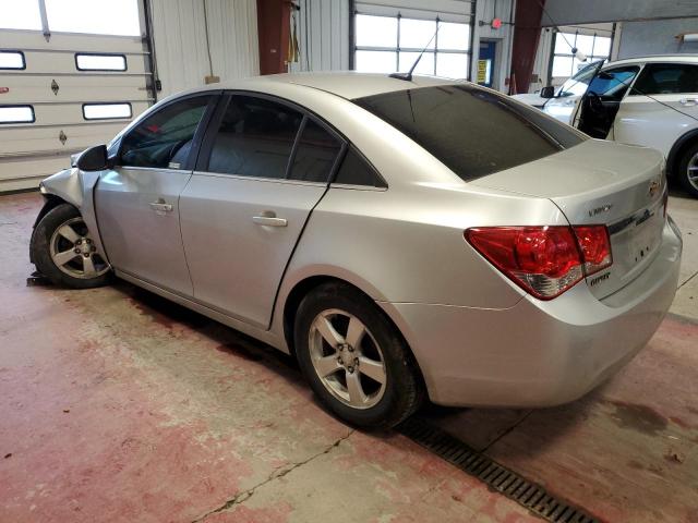 1G1PF5SC0C7318013 - 2012 CHEVROLET CRUZE LT SILVER photo 2