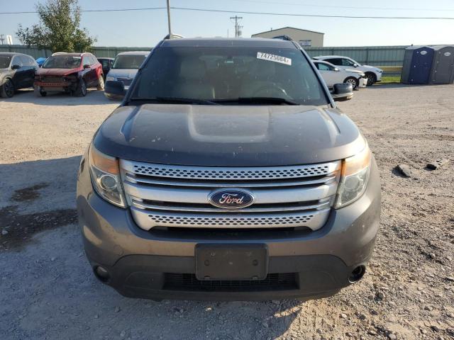 1FM5K7D84DGA07714 - 2013 FORD EXPLORER XLT GRAY photo 5