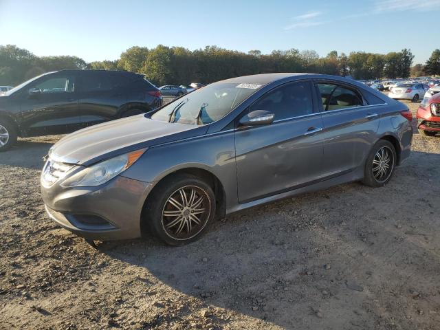 5NPEB4AC3EH858198 - 2014 HYUNDAI SONATA GLS GRAY photo 1