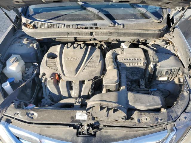 5NPEB4AC3EH858198 - 2014 HYUNDAI SONATA GLS GRAY photo 11