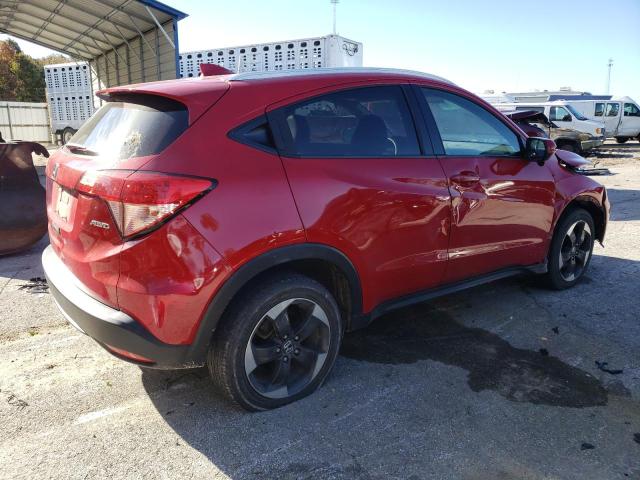 3CZRU6H78JM709493 - 2018 HONDA HR-V EXL RED photo 3