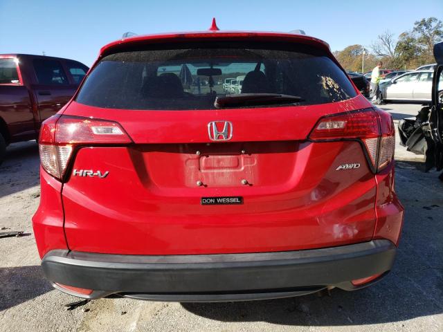 3CZRU6H78JM709493 - 2018 HONDA HR-V EXL RED photo 6