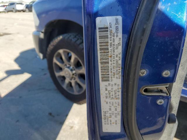 3C6TR4CT2GG333037 - 2016 RAM 2500 ST BLUE photo 12