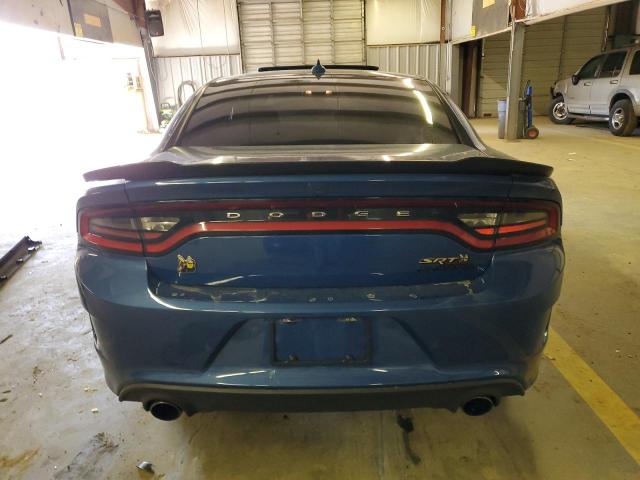 2C3CDXGJ8MH535463 - 2021 DODGE CHARGER SCAT PACK BLUE photo 6