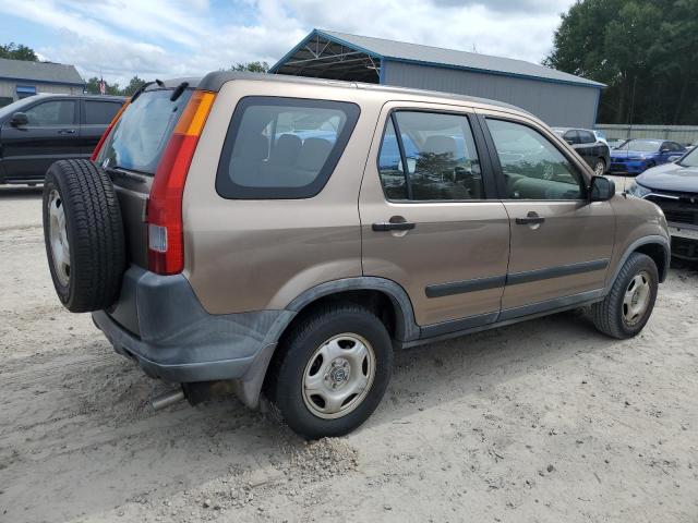 JHLRD685X4C014252 - 2004 HONDA CR-V LX TAN photo 3