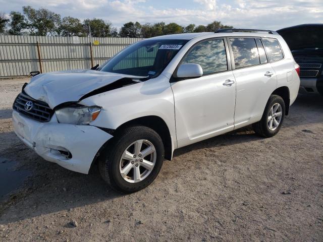 5TDZA3EH2AS005834 - 2010 TOYOTA HIGHLANDER WHITE photo 1