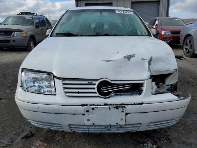 3VWSE69M32M129642 - 2002 VOLKSWAGEN JETTA GLS WHITE photo 5