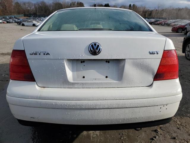 3VWSE69M32M129642 - 2002 VOLKSWAGEN JETTA GLS WHITE photo 6