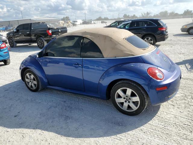 3VWPF31Y77M412150 - 2007 VOLKSWAGEN NEW BEETLE CONVERTIBLE BLUE photo 2