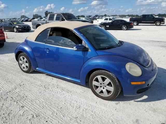 3VWPF31Y77M412150 - 2007 VOLKSWAGEN NEW BEETLE CONVERTIBLE BLUE photo 4