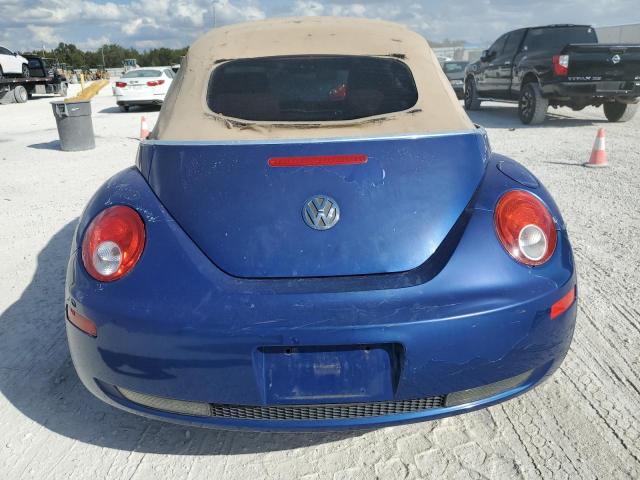 3VWPF31Y77M412150 - 2007 VOLKSWAGEN NEW BEETLE CONVERTIBLE BLUE photo 6