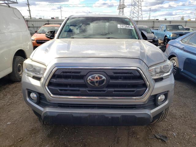 5TFSZ5AN0JX151676 - 2018 TOYOTA TACOMA ACCESS CAB SILVER photo 5