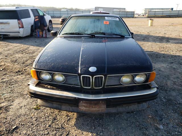 WBAEC8401H3265362 - 1987 BMW 635 CSI AUTOMATIC L6 BLACK photo 5