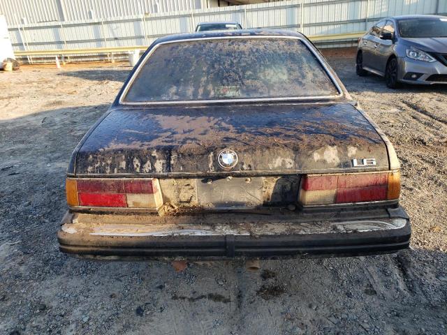 WBAEC8401H3265362 - 1987 BMW 635 CSI AUTOMATIC L6 BLACK photo 6