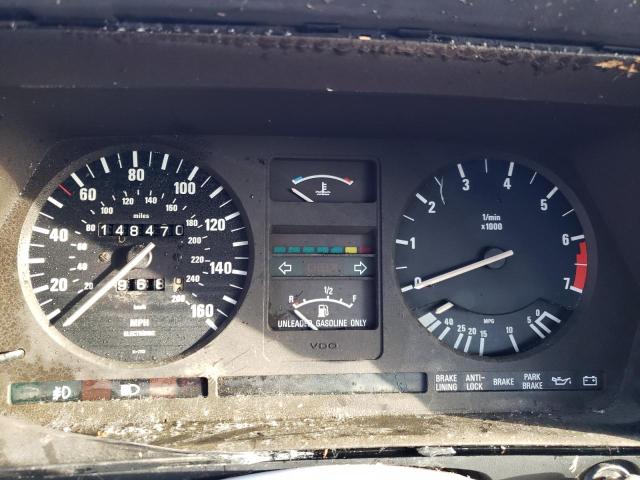 WBAEC8401H3265362 - 1987 BMW 635 CSI AUTOMATIC L6 BLACK photo 9