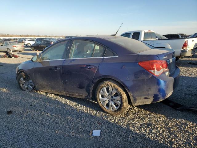 1G1PC5SH6C7385963 - 2012 CHEVROLET CRUZE LS BLUE photo 2