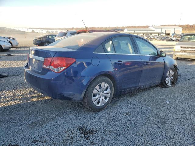 1G1PC5SH6C7385963 - 2012 CHEVROLET CRUZE LS BLUE photo 3