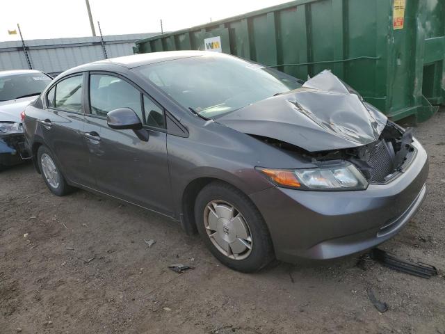 2HGFB2F6XCH513611 - 2012 HONDA CIVIC HF CHARCOAL photo 4