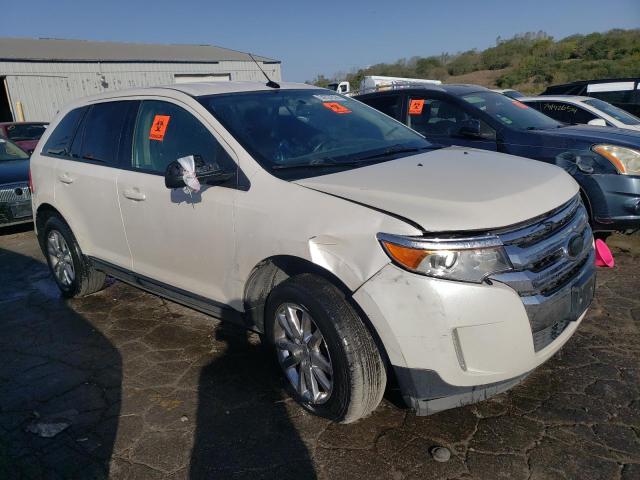 2FMDK4JC2DBC24849 - 2013 FORD EDGE SEL WHITE photo 4