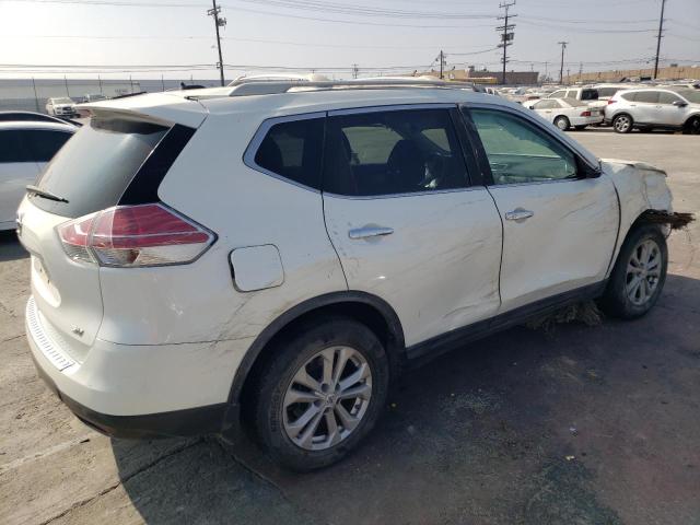 5N1AT2MTXFC822318 - 2015 NISSAN ROGUE S WHITE photo 3