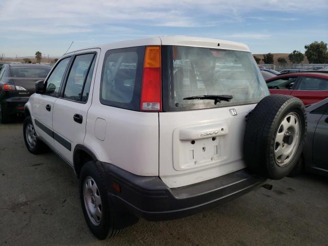 JHLRD28411C003278 - 2001 HONDA CR-V LX WHITE photo 2