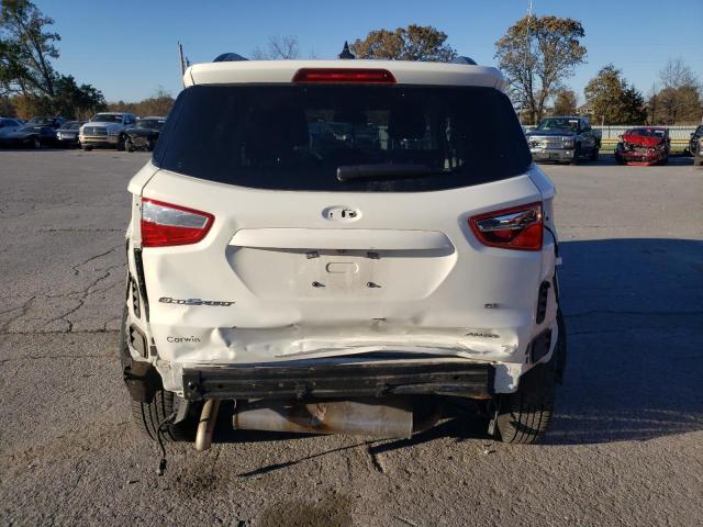 MAJ6S3GLXNC465502 - 2022 FORD ECOSPORT SE WHITE photo 6