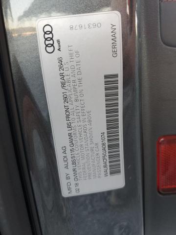 WAUB4CF50JA081074 - 2018 AUDI S5 PREMIUM PLUS ნაცრისფერი ფოტო 13