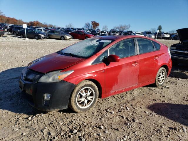 JTDKN3DUXA5043810 - 2010 TOYOTA PRIUS RED photo 1