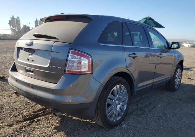 2FMDK3KC3ABA65618 - 2010 FORD EDGE LIMITED GRAY photo 3