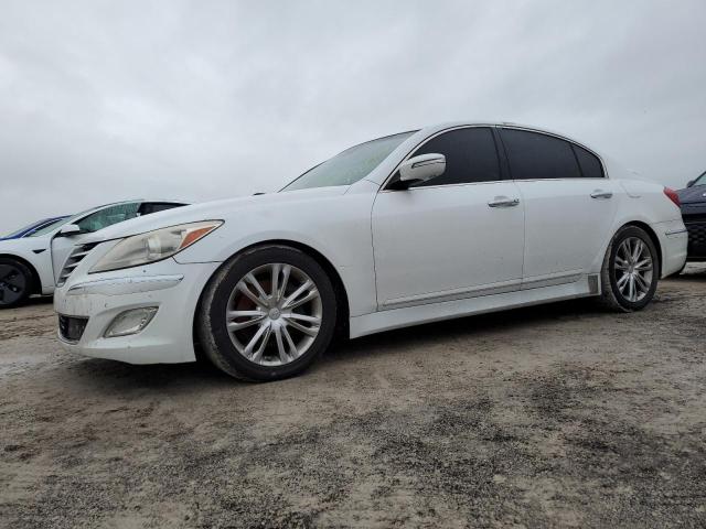 KMHGC4DD0CU194757 - 2012 HYUNDAI GENESIS 3.8L WHITE photo 1