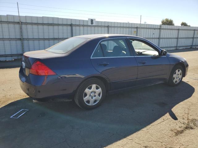 1HGCM56426A104017 - 2006 HONDA ACCORD LX BLUE photo 3