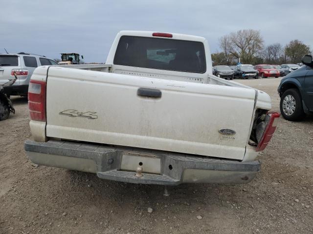 1FTYR15E14PB50165 - 2004 FORD RANGER SUPER CAB WHITE photo 6