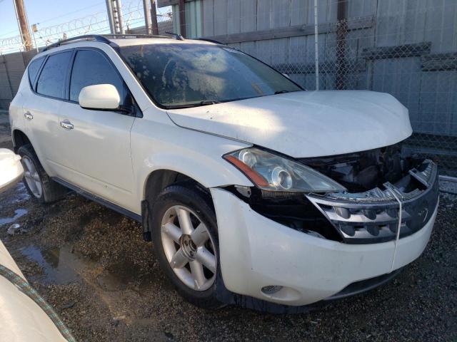 JN8AZ08T14W218349 - 2004 NISSAN MURANO SL WHITE photo 4