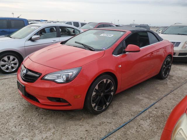 W04WJ3N56KG315287 - 2019 BUICK CASCADA SPORT TOURING RED photo 1