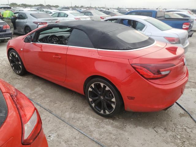 W04WJ3N56KG315287 - 2019 BUICK CASCADA SPORT TOURING RED photo 2