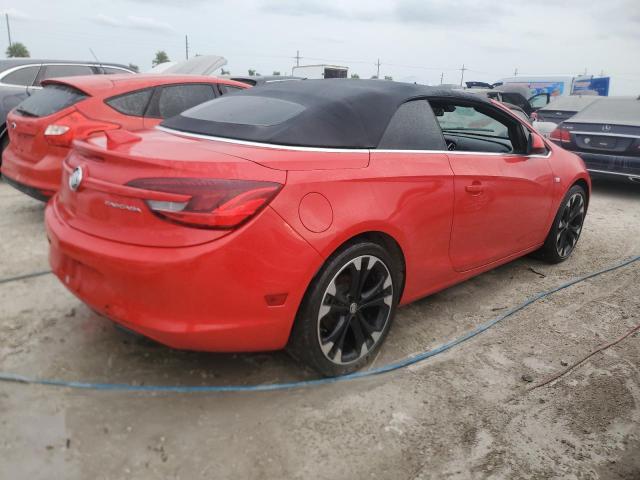 W04WJ3N56KG315287 - 2019 BUICK CASCADA SPORT TOURING RED photo 3