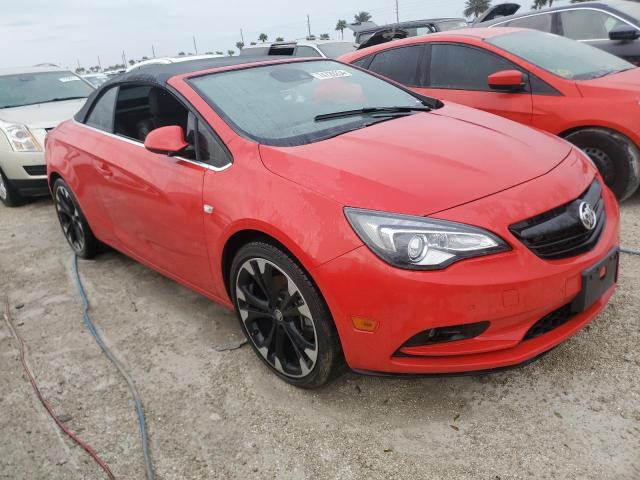 W04WJ3N56KG315287 - 2019 BUICK CASCADA SPORT TOURING RED photo 4