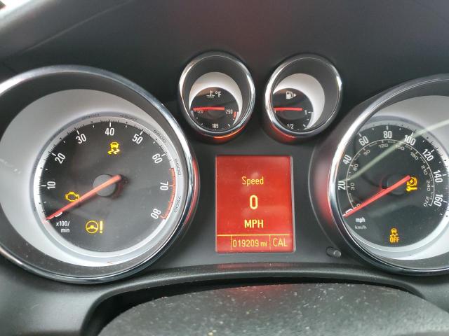 W04WJ3N56KG315287 - 2019 BUICK CASCADA SPORT TOURING RED photo 9