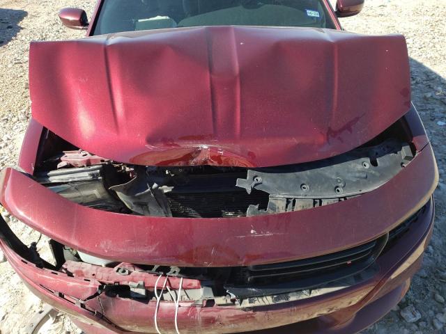 2C3CDXHG8JH312421 - 2018 DODGE CHARGER SXT PLUS BURGUNDY photo 11