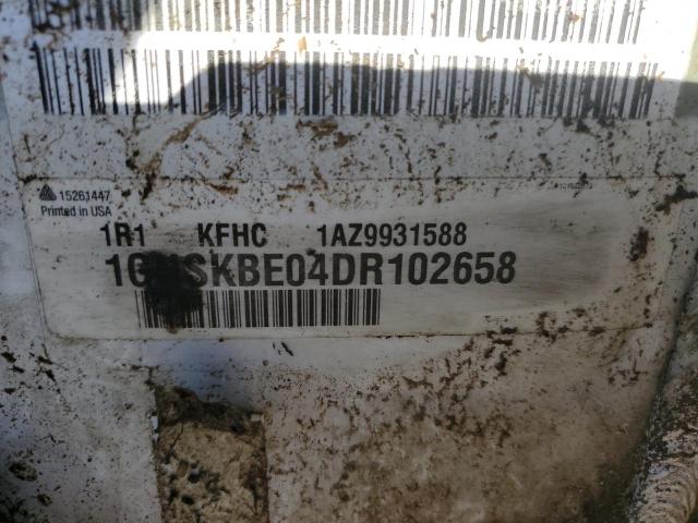 1GNSKBE04DR102658 - 2013 CHEVROLET TAHOE K1500 LT WHITE photo 12