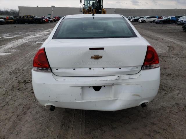 2G1WA5E36E1134295 - 2014 CHEVROLET IMPALA LIM LS WHITE photo 6