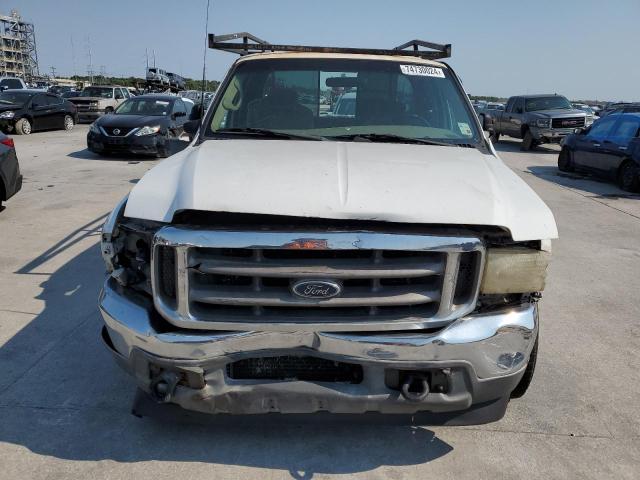 1FTNX20L01EC17379 - 2001 FORD F250 SUPER DUTY WHITE photo 5